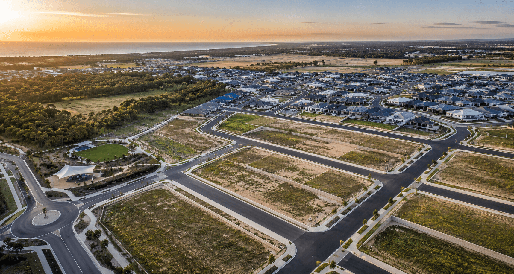 Perth aerial view